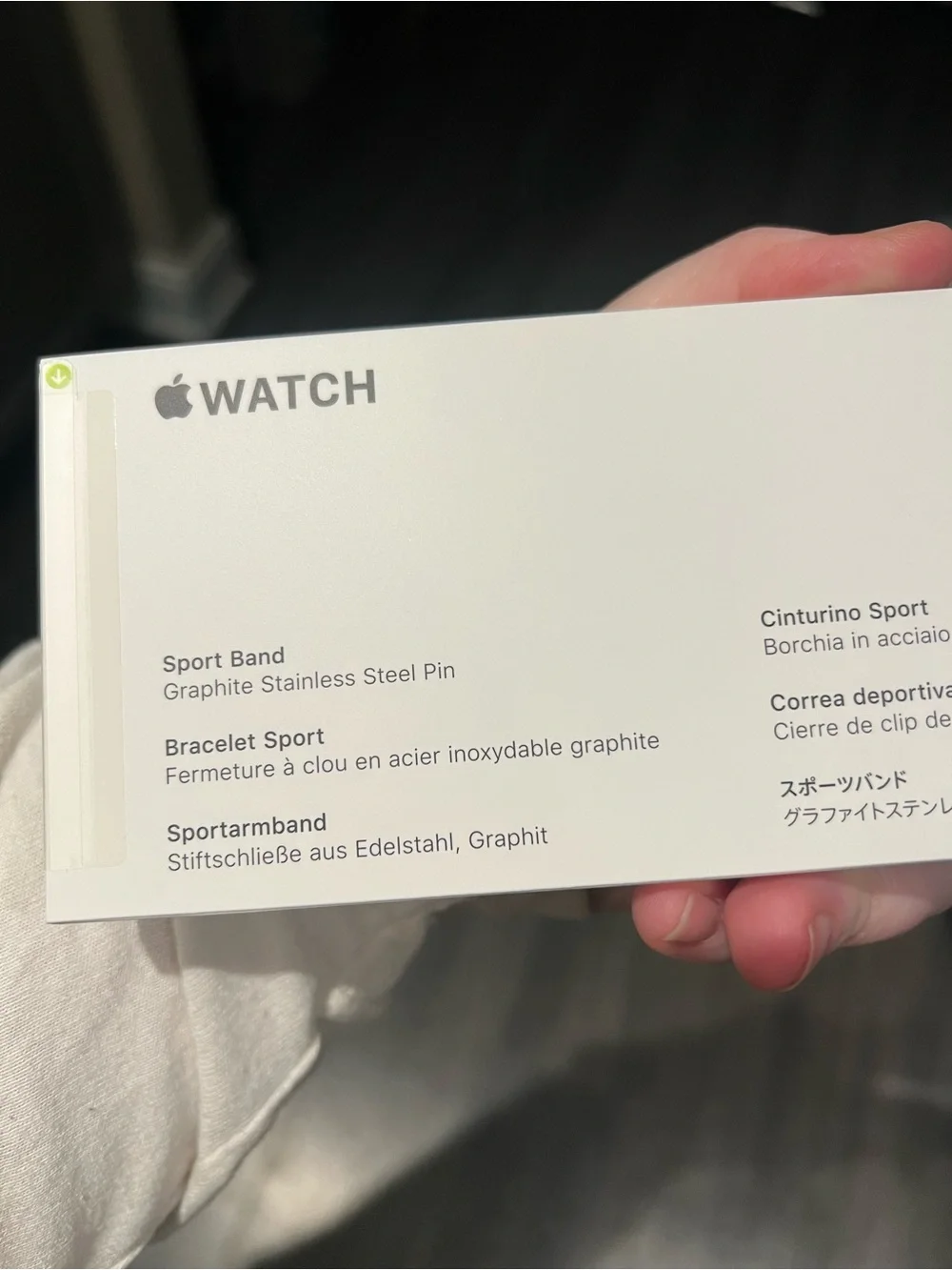 Apple Midnight Sport Watch Band - NIB 41MM
